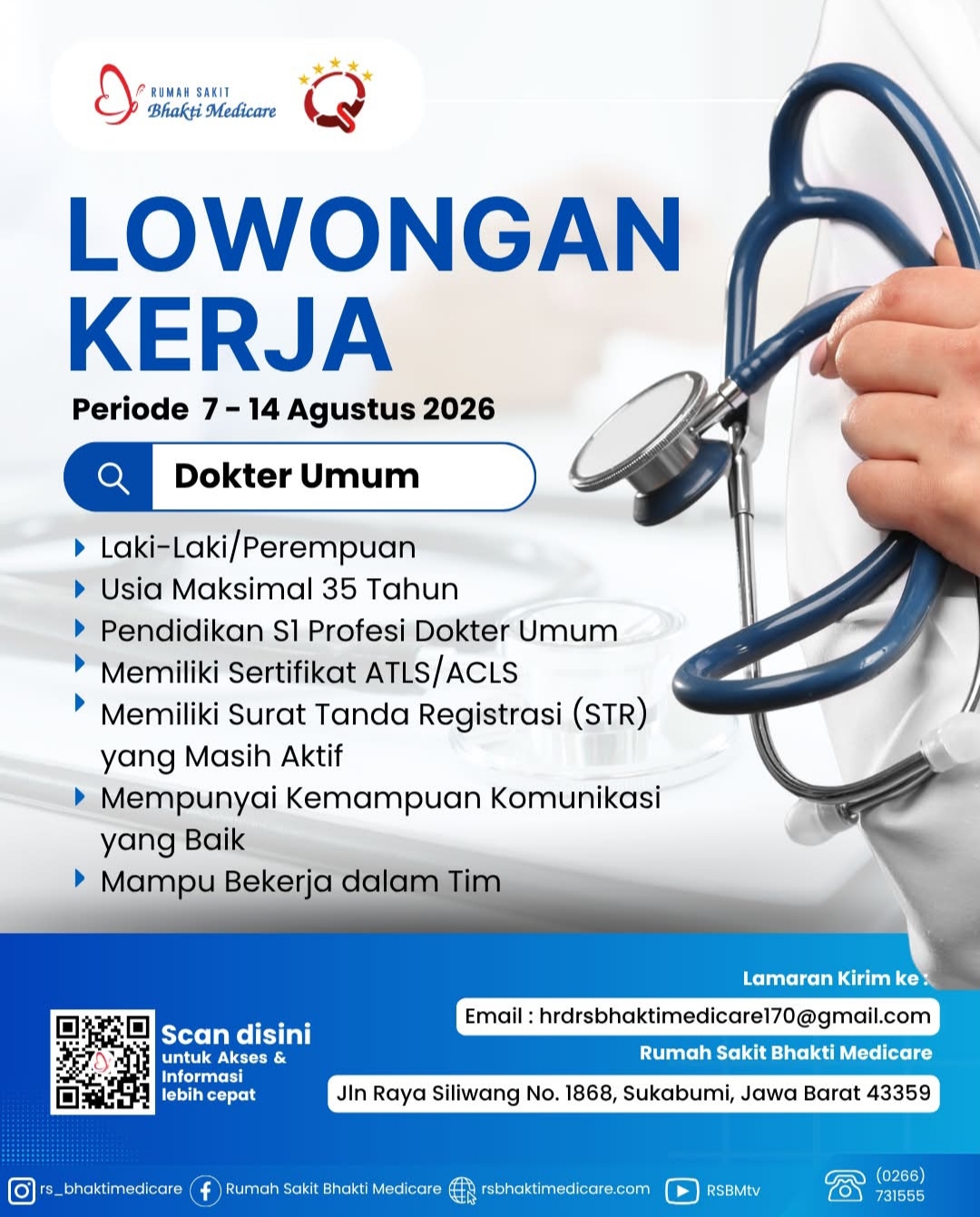 Dokter Umum Rumah Sakit Bhakti Medicare